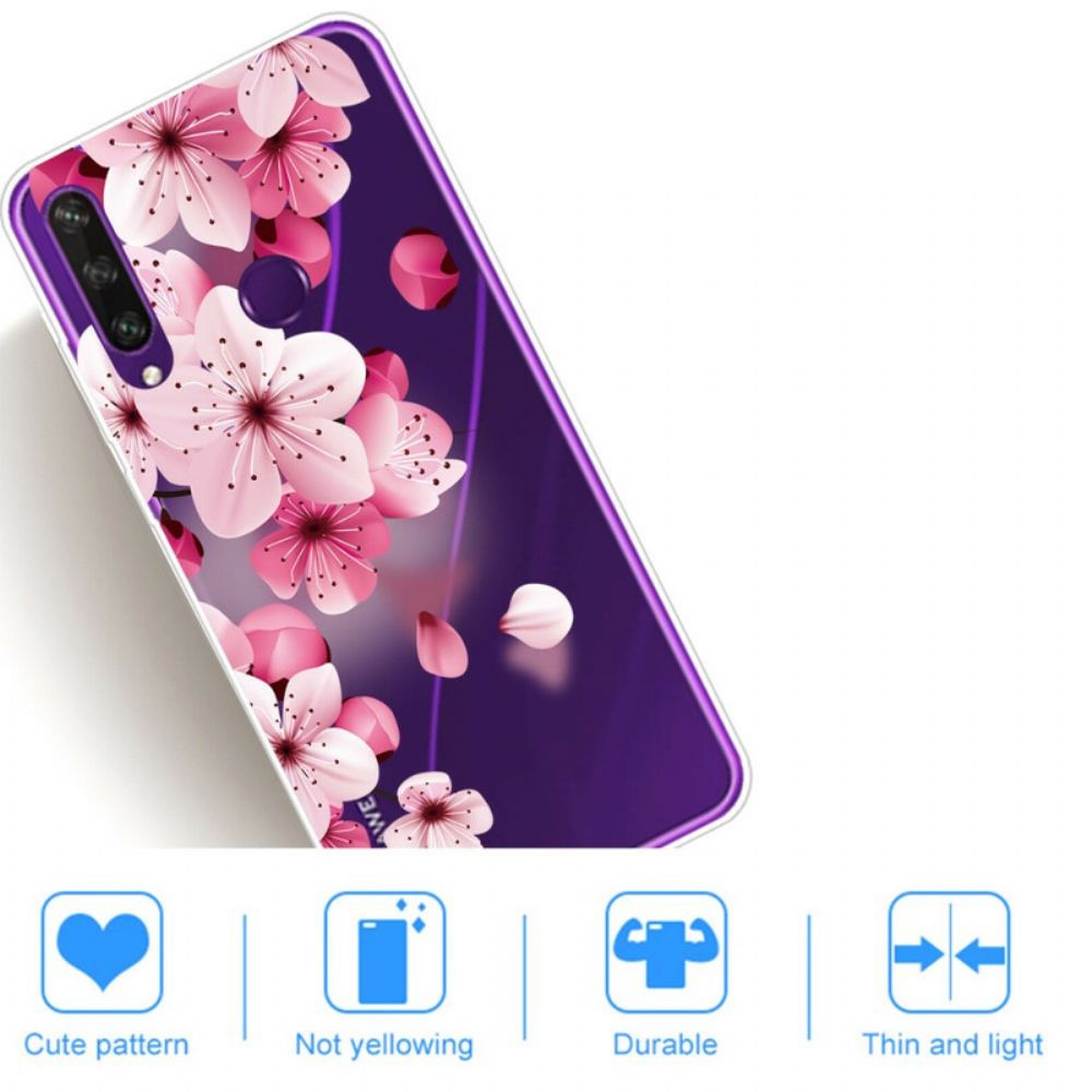 Hülle Für Huawei Y6p Premium Blumen