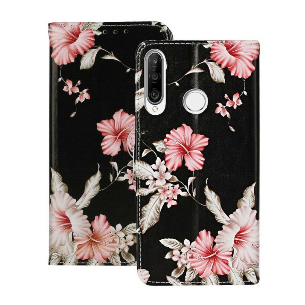 Schutzhülle Für Huawei Y6p Flip Case Unzählige Blumen