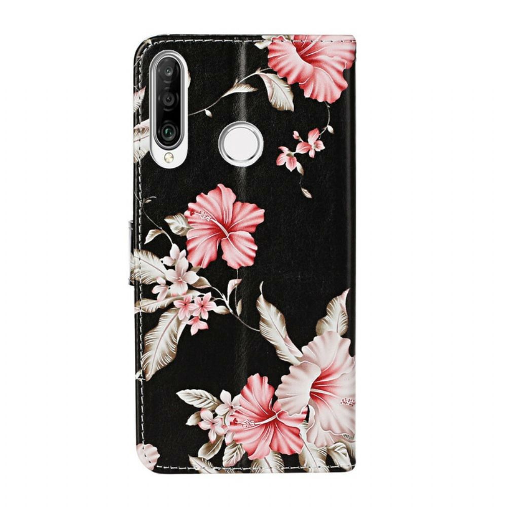 Schutzhülle Für Huawei Y6p Flip Case Unzählige Blumen