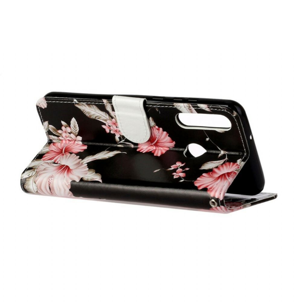 Schutzhülle Für Huawei Y6p Flip Case Unzählige Blumen