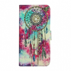 Schutzhülle Für Huawei Y6p Flip Case Verzaubertes Mandala