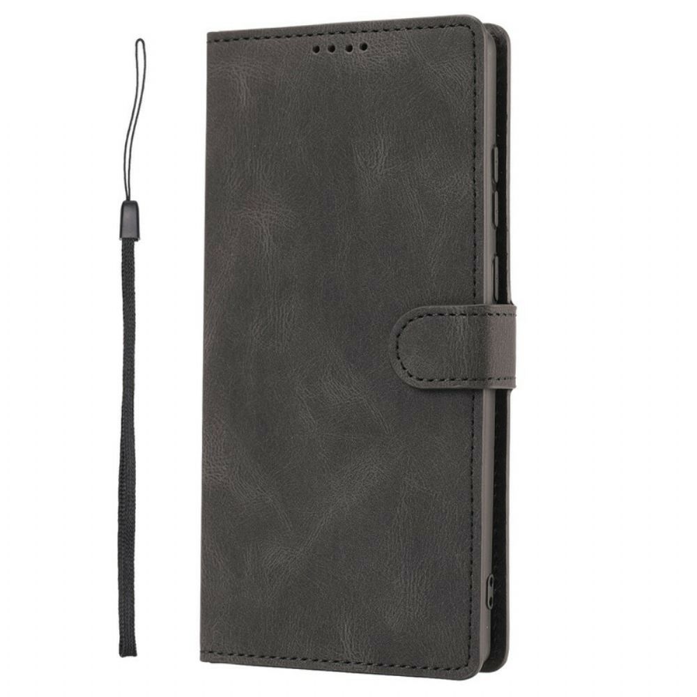 Flip Case Für Samsung Galaxy Note 20 Klassischer Retro-lederstil