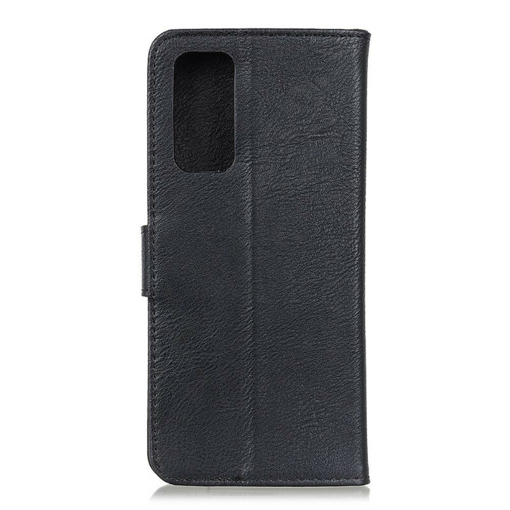 Flip Case Für Samsung Galaxy Note 20 Kunstleder Khazneh