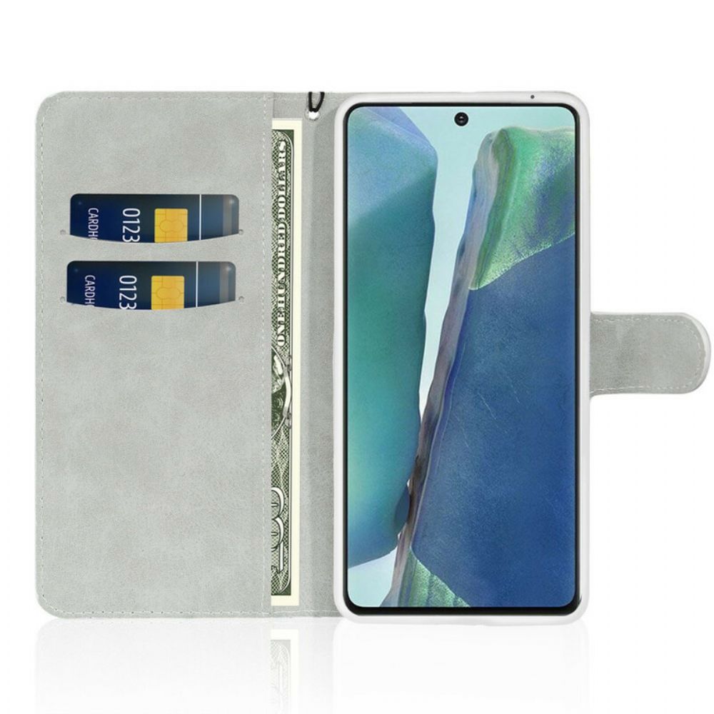 Flip Case Für Samsung Galaxy Note 20 Pailletten S-design