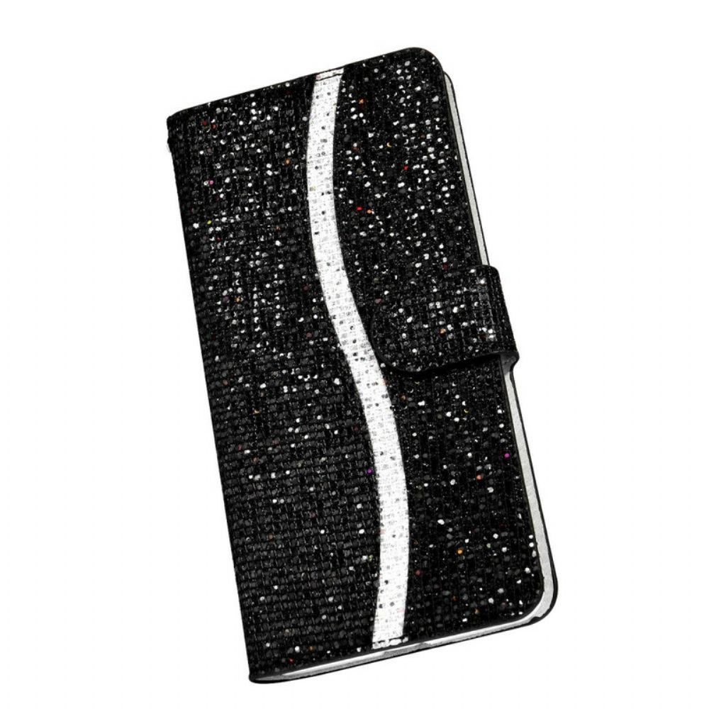 Flip Case Für Samsung Galaxy Note 20 Pailletten S-design