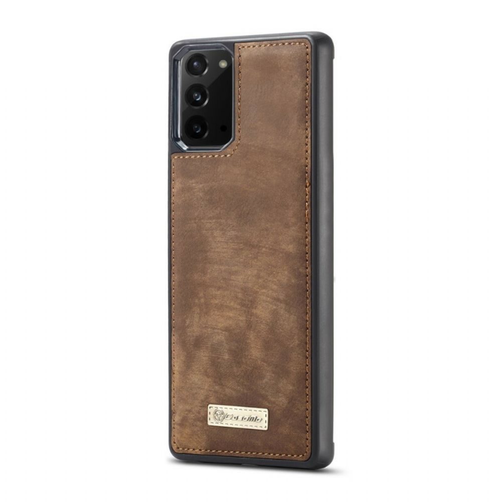 Hülle Flip Case Für Samsung Galaxy Note 20 Caseme Abnehmbar