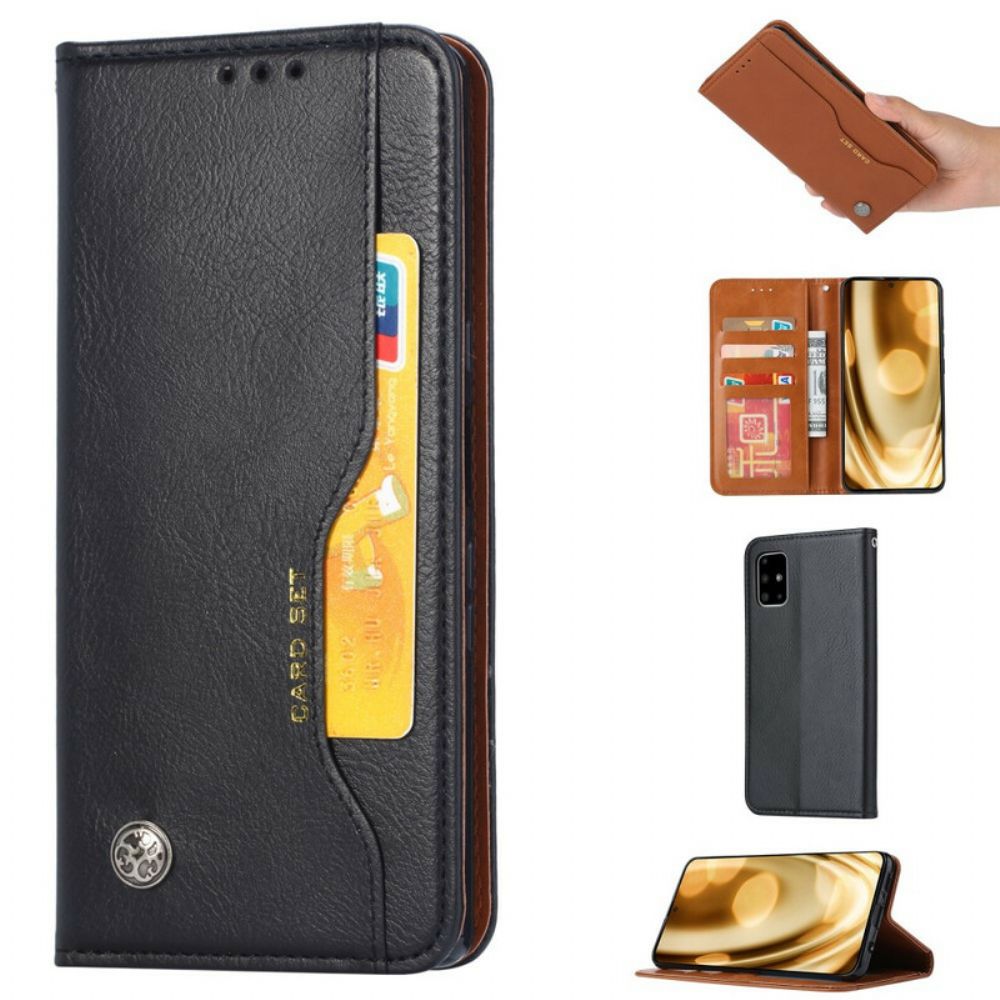 Schutzhülle Für Samsung Galaxy Note 20 Flip Case Kartenetui Aus Kunstleder