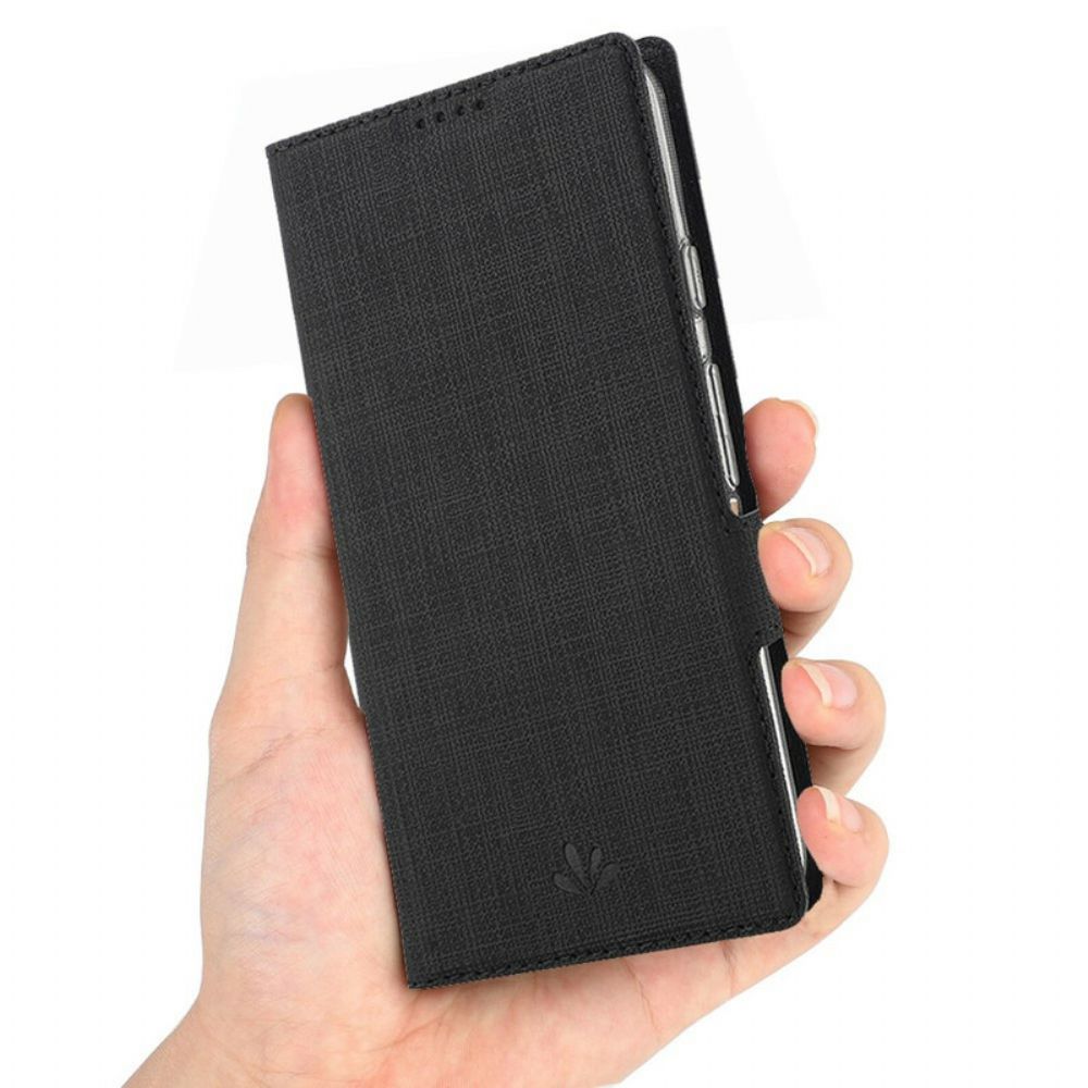 Schutzhülle Für Samsung Galaxy Note 20 Flip Case Texturiertes Vili Dmx