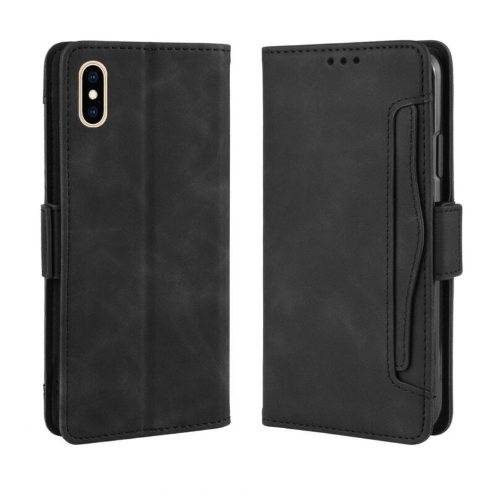 Flip Case Für iPhone X / XS Erstklassige Multi-karte