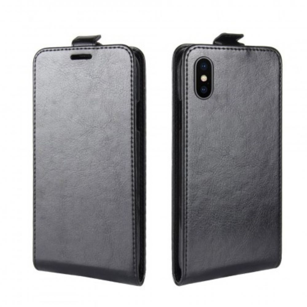 Flip Case Für iPhone X / XS Flip Case Retro-faltung