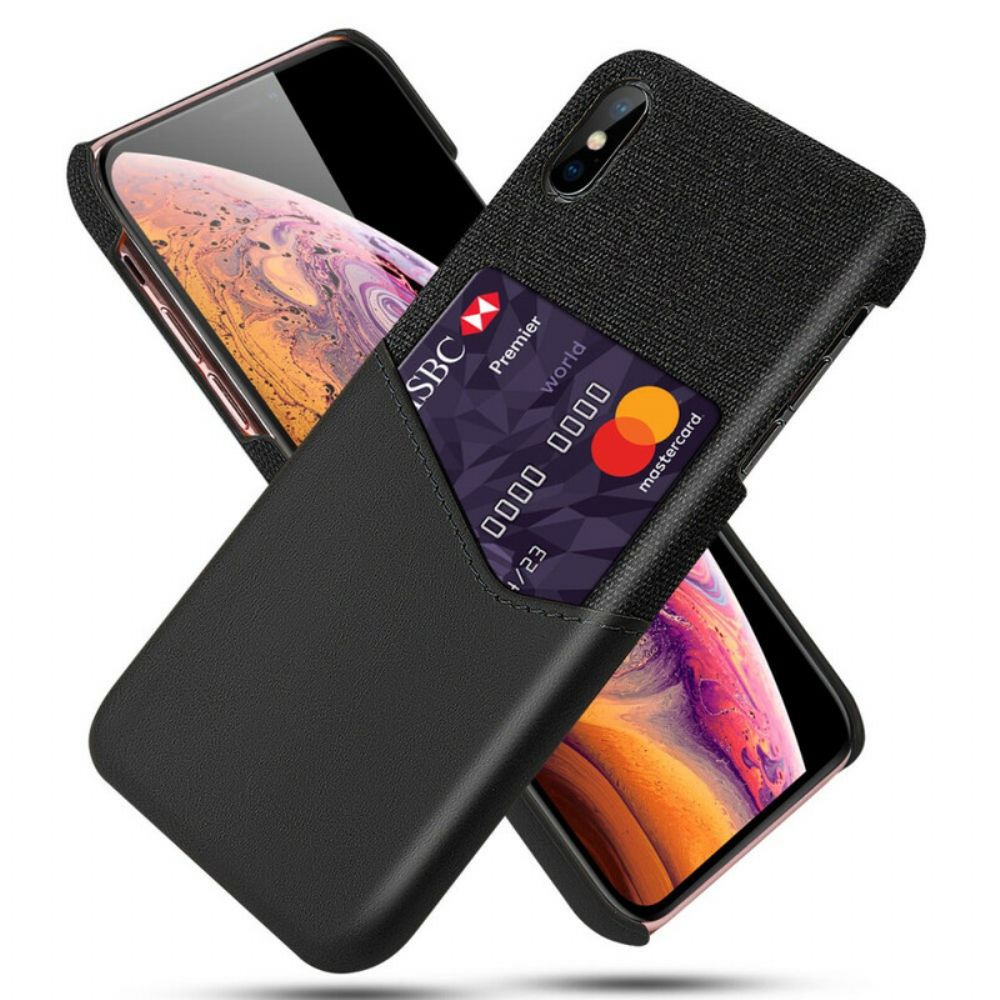 Hülle Für iPhone X / XS Ksq-kartenhalter