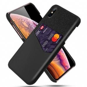 Hülle Für iPhone X / XS Ksq-kartenhalter