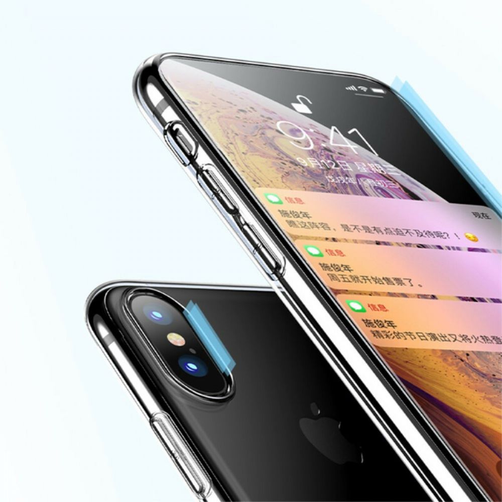 Hülle Für iPhone X / XS X-ebene Transparent