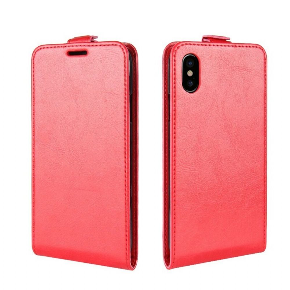 Lederhüllen Für iPhone X / XS Flip Case Klappbar