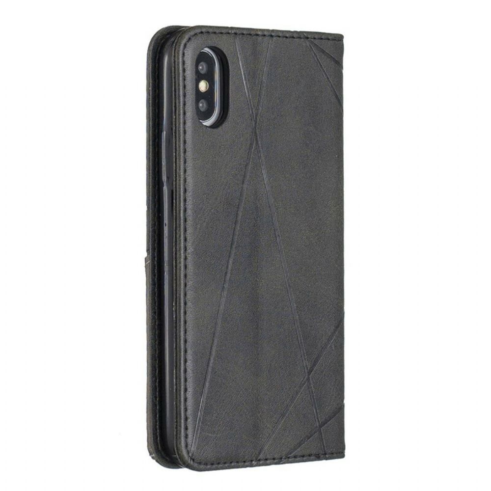 Schutzhülle Für iPhone X / XS Flip Case Künstlerstil