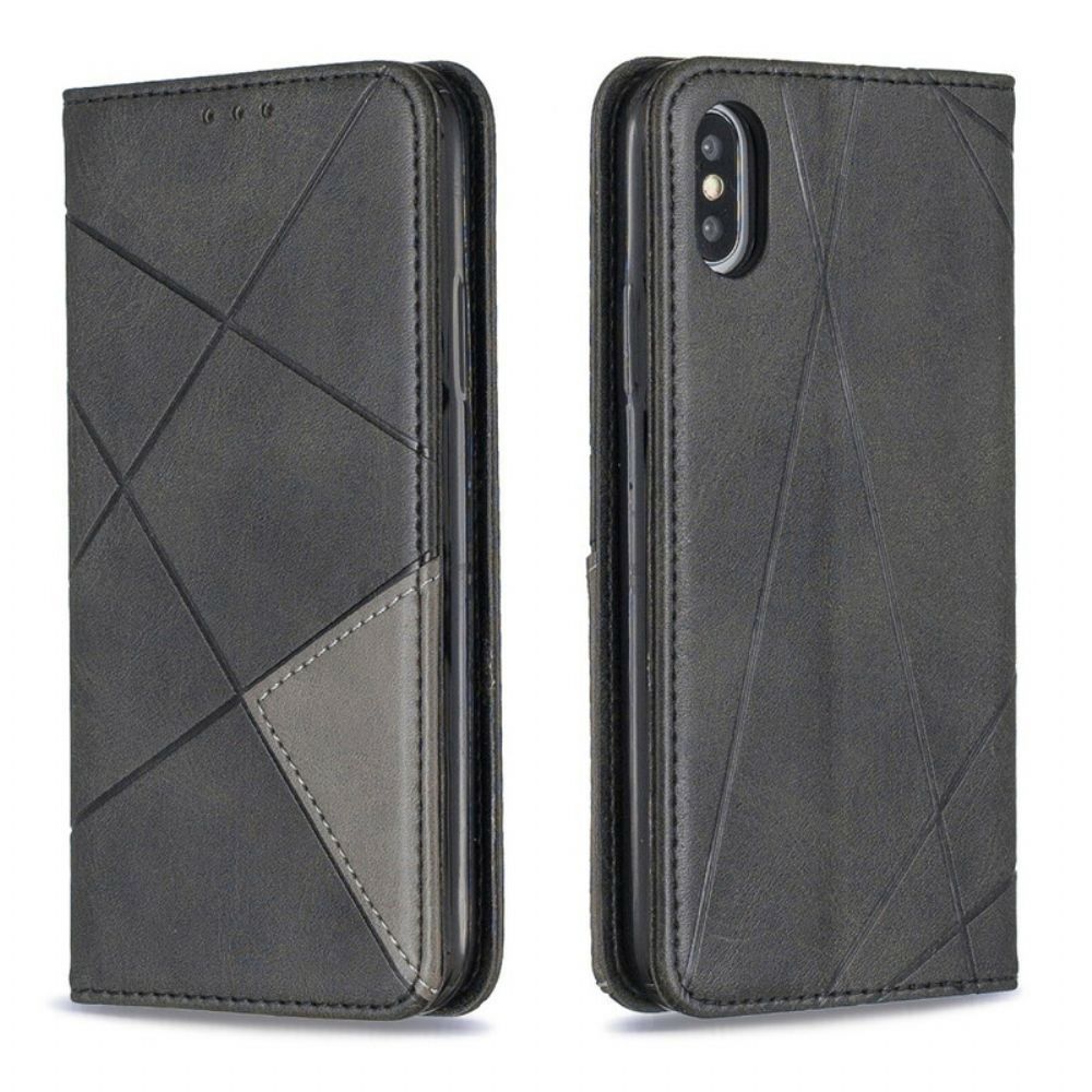 Schutzhülle Für iPhone X / XS Flip Case Künstlerstil