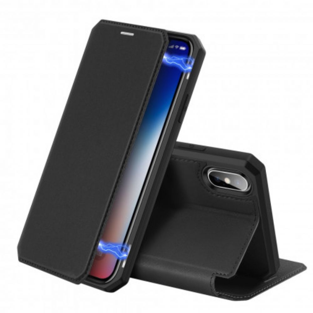 Schutzhülle Für iPhone X / XS Flip Case Skin X-serie Dux Ducis