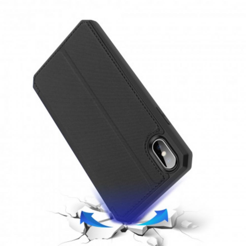 Schutzhülle Für iPhone X / XS Flip Case Skin X-serie Dux Ducis