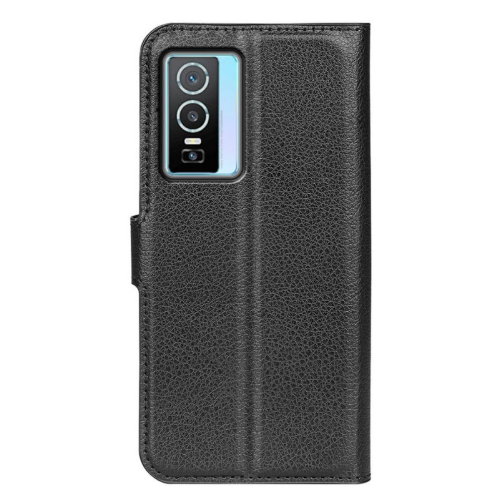 Flip Case Für Vivo Y76 5G Klassisch