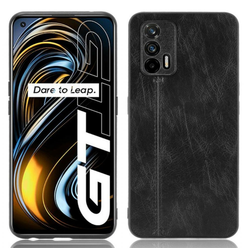 Handyhülle Für Realme GT 5G Style Ledernähte