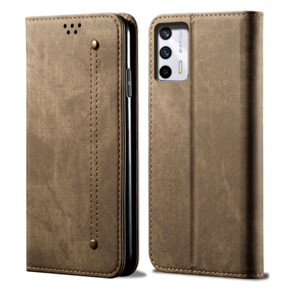 Schutzhülle Für Realme GT 5G Flip Case Jeansstoff