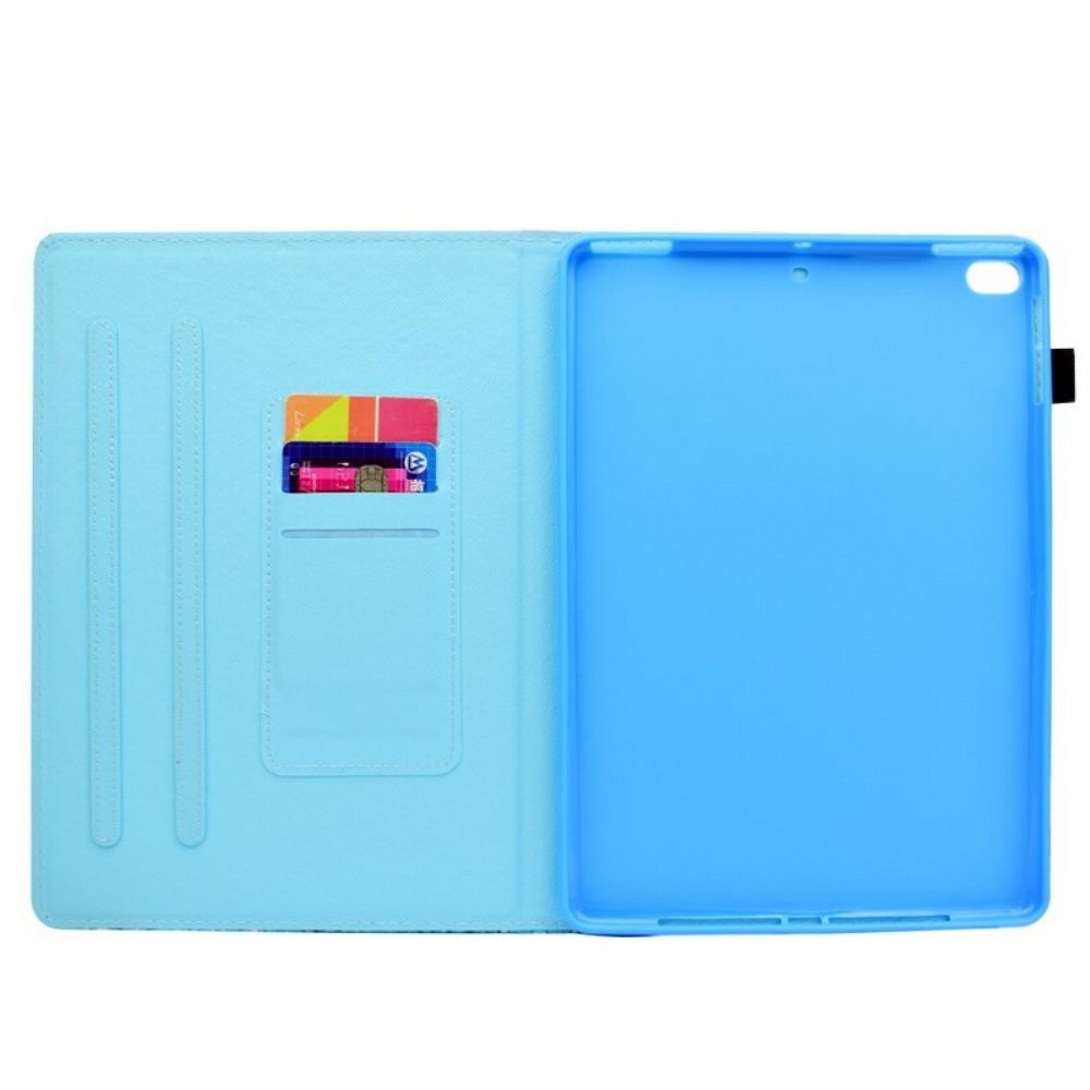 Flip Case Für iPad Air 2 Regen Von Blütenblättern