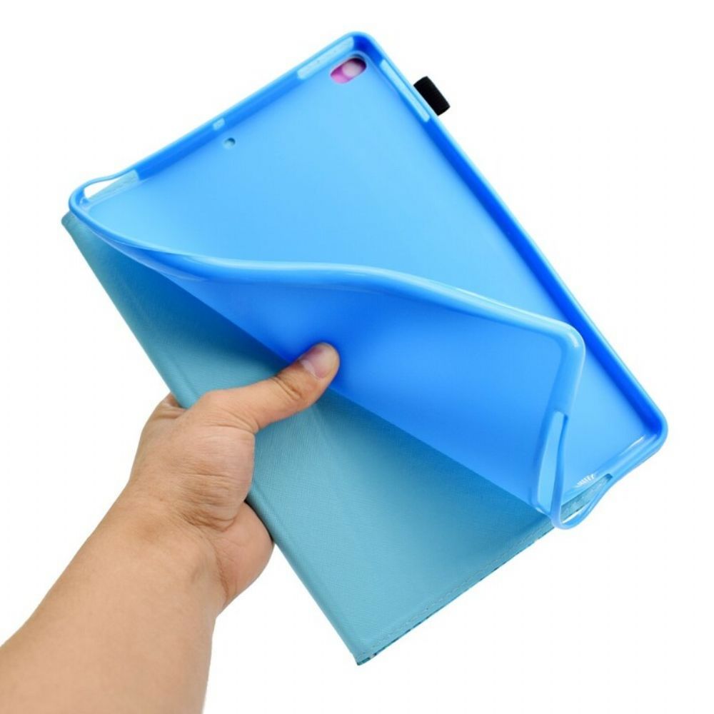 Flip Case Für iPad Air 2 Regen Von Blütenblättern