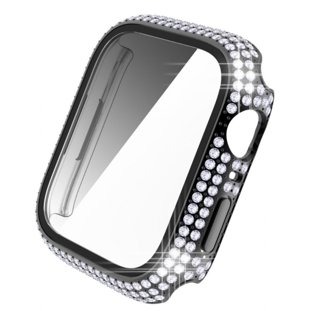 Apple Watch Series 7. 41 Mm Kratzfestes Gehäuse Mit Diamanten