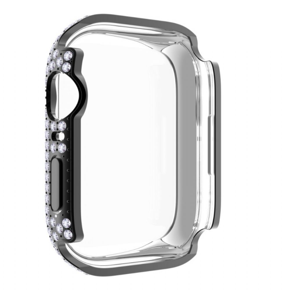 Apple Watch Series 7. 41 Mm Kratzfestes Gehäuse Mit Diamanten