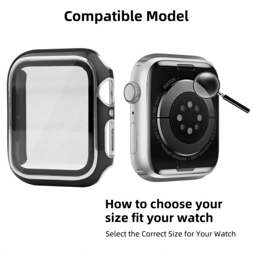 Apple Watch Series 7. 41 Mm Zweifarbiges Galvanisiertes Gehäuse