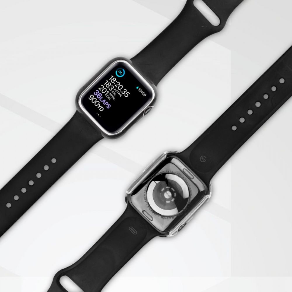 Apple Watch Series 7. 41 Mm Zweifarbiges Galvanisiertes Gehäuse