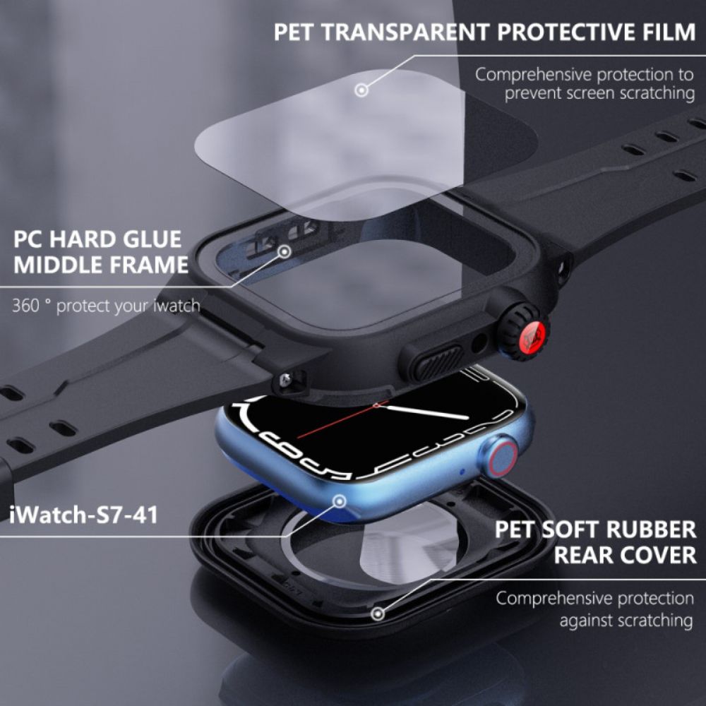 Case Für Apple Watch Series 7 41mm Shellbox