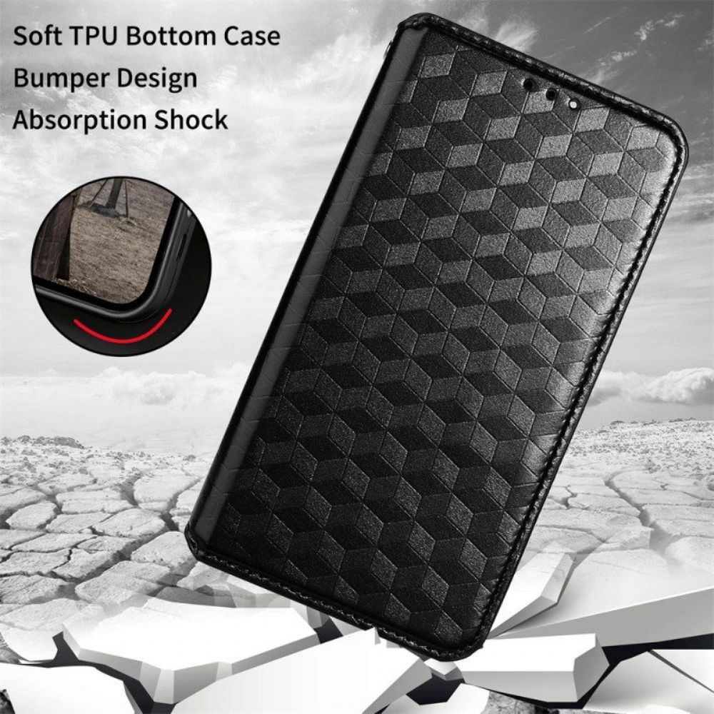 Schutzhülle Für Vivo Y22s Flip Case 3d-textur