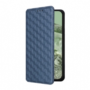 Flip Case Google Pixel 8a Handyhülle 3d-diamanten