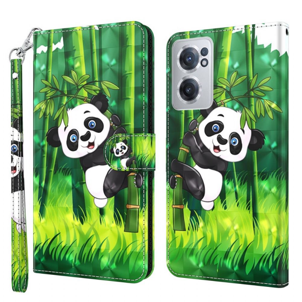 Flip Case Für OnePlus Nord CE 2 5G Comic-panda