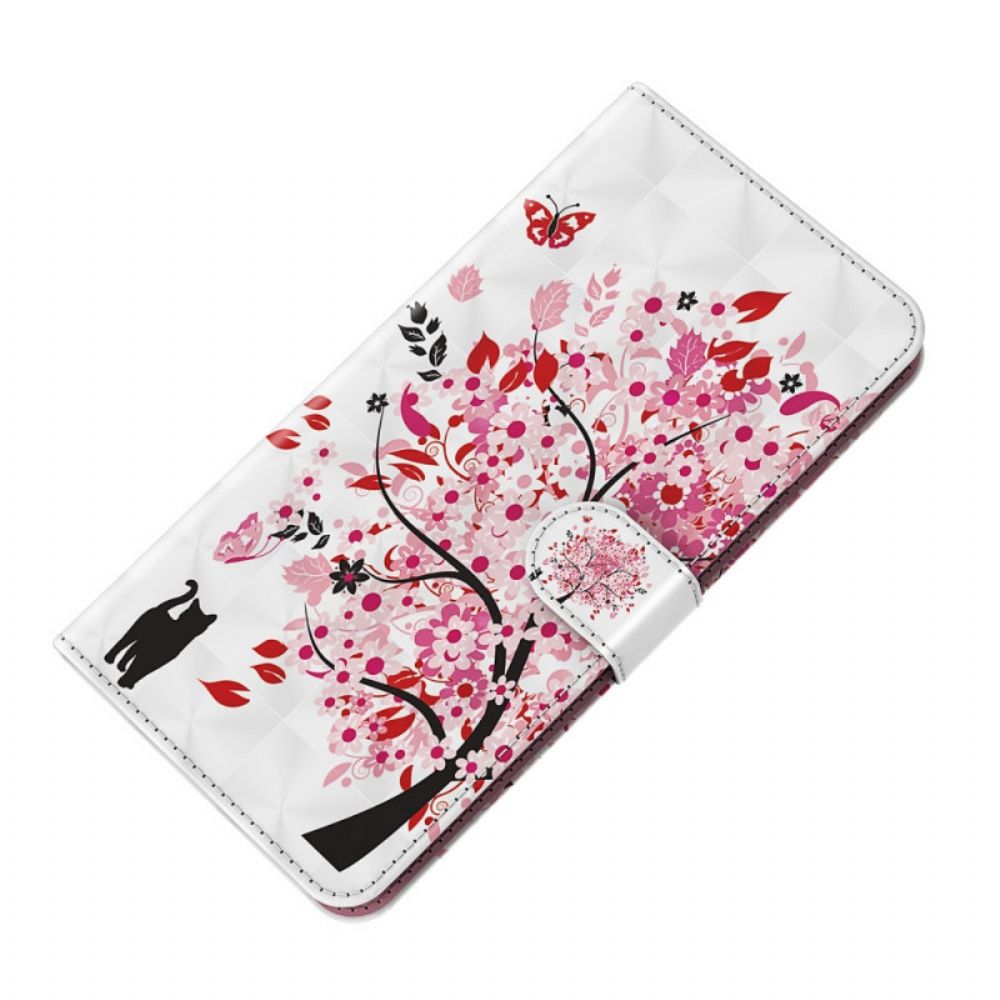 Flip Case Für OnePlus Nord CE 2 5G Kirschblüte