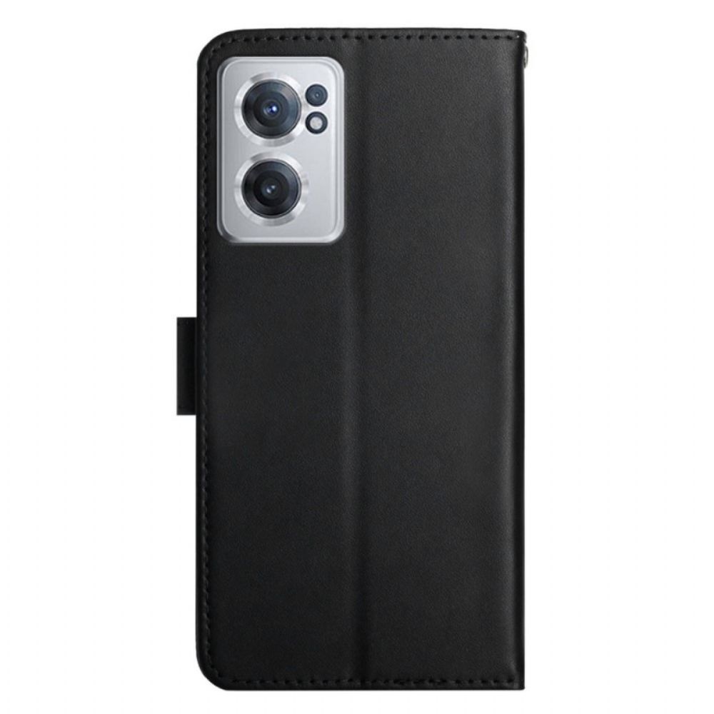 Flip Case Für OnePlus Nord CE 2 5G Nappastruktur