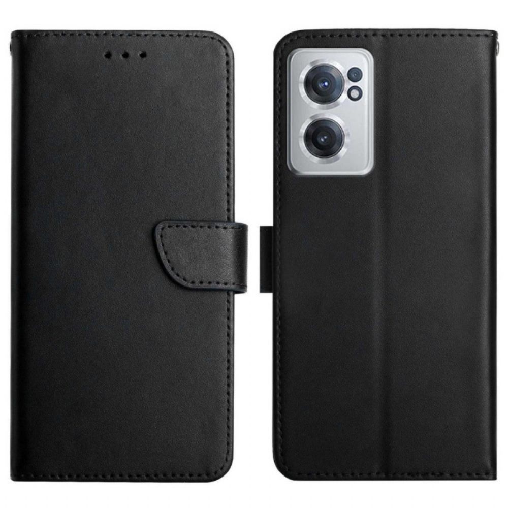 Flip Case Für OnePlus Nord CE 2 5G Nappastruktur