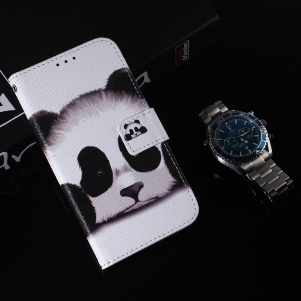 Flip Case Für OnePlus Nord CE 2 5G Trauriger Panda