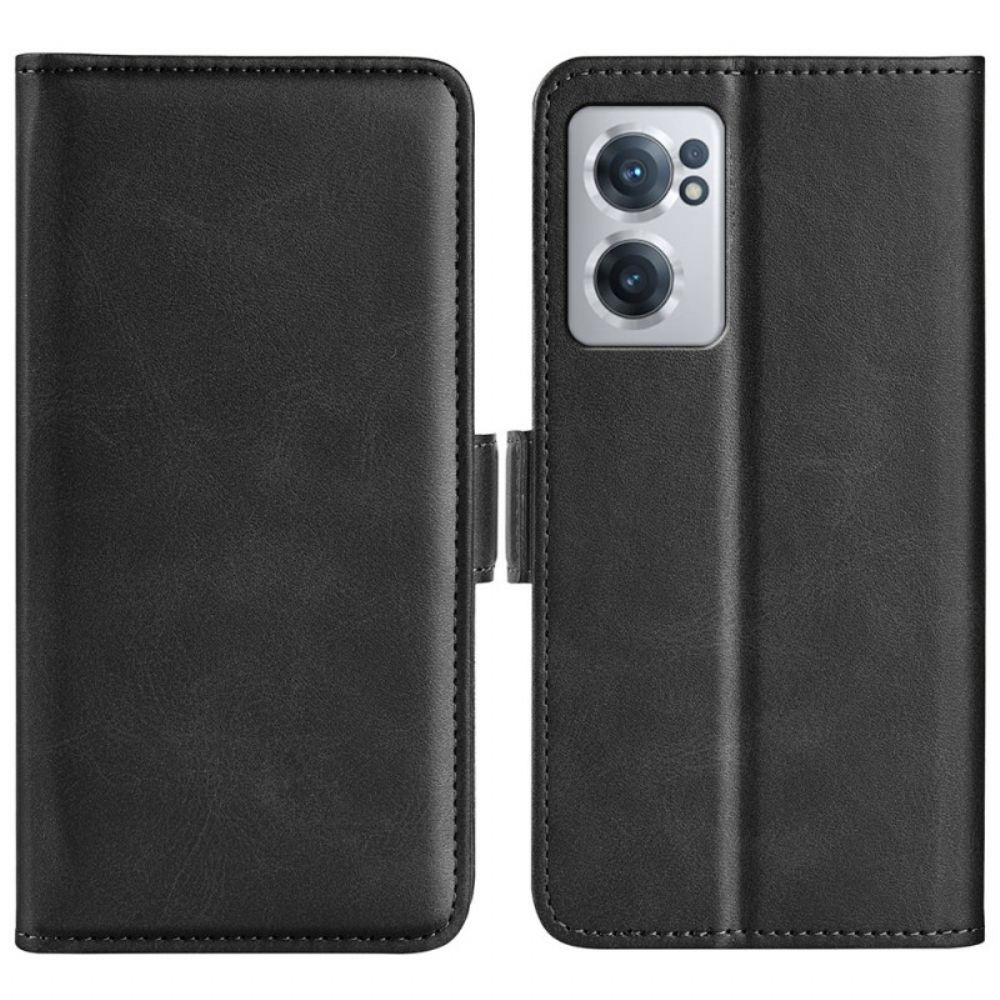 Flip Case Für OnePlus Nord CE 2 5G Weiches Kunstleder