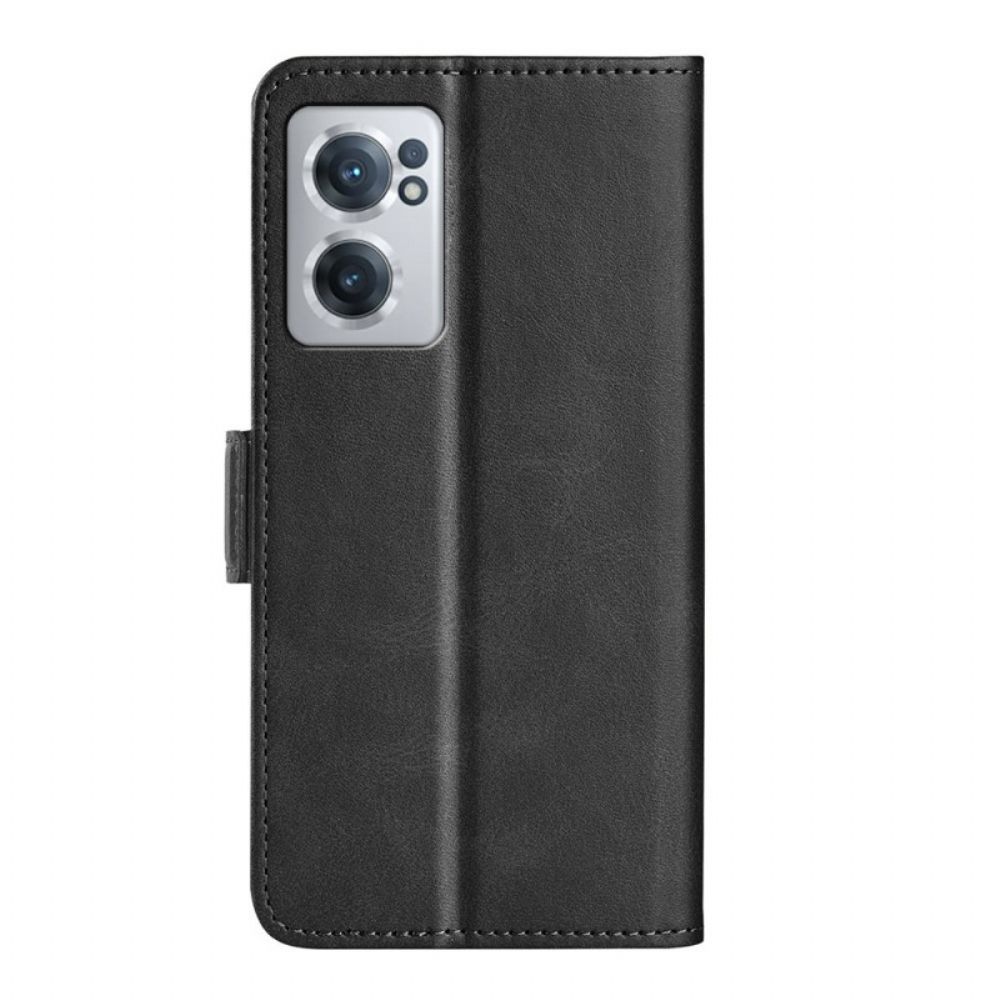 Flip Case Für OnePlus Nord CE 2 5G Weiches Kunstleder