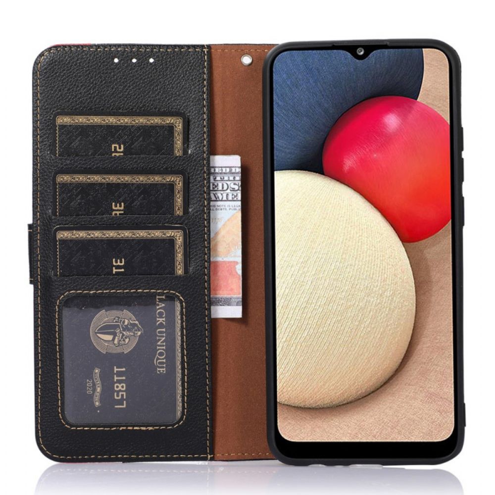 Flip Case Für OnePlus Nord CE 2 5G Zweifarbige Kazneh