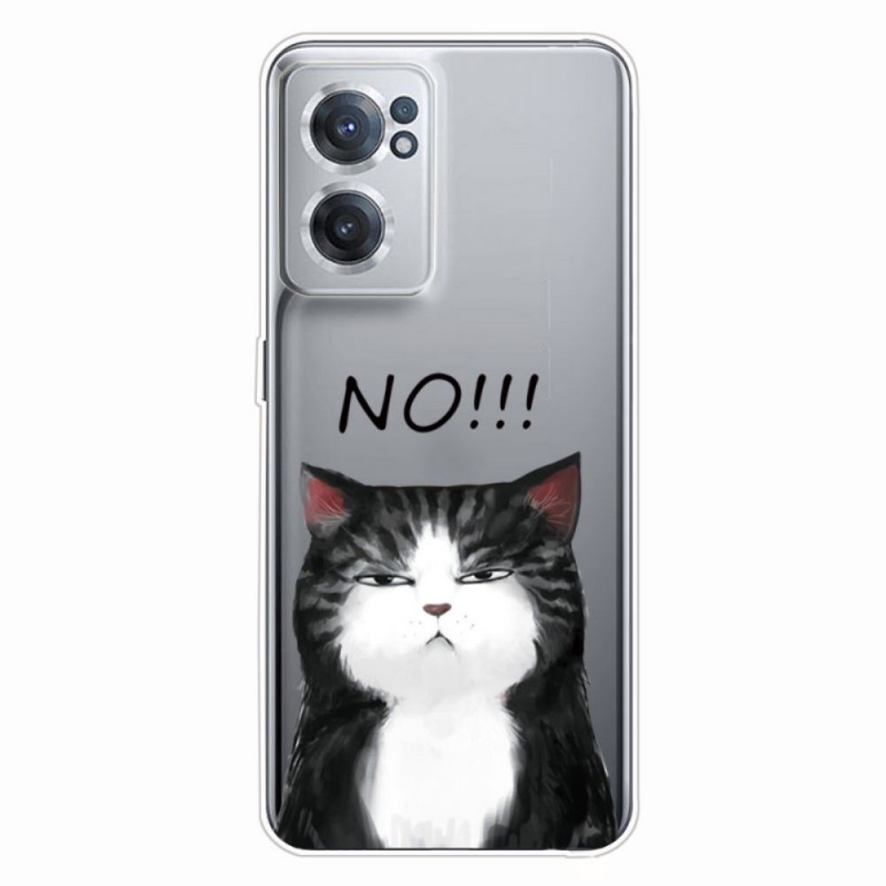 Handyhülle Für OnePlus Nord CE 2 5G Mürrische Katze