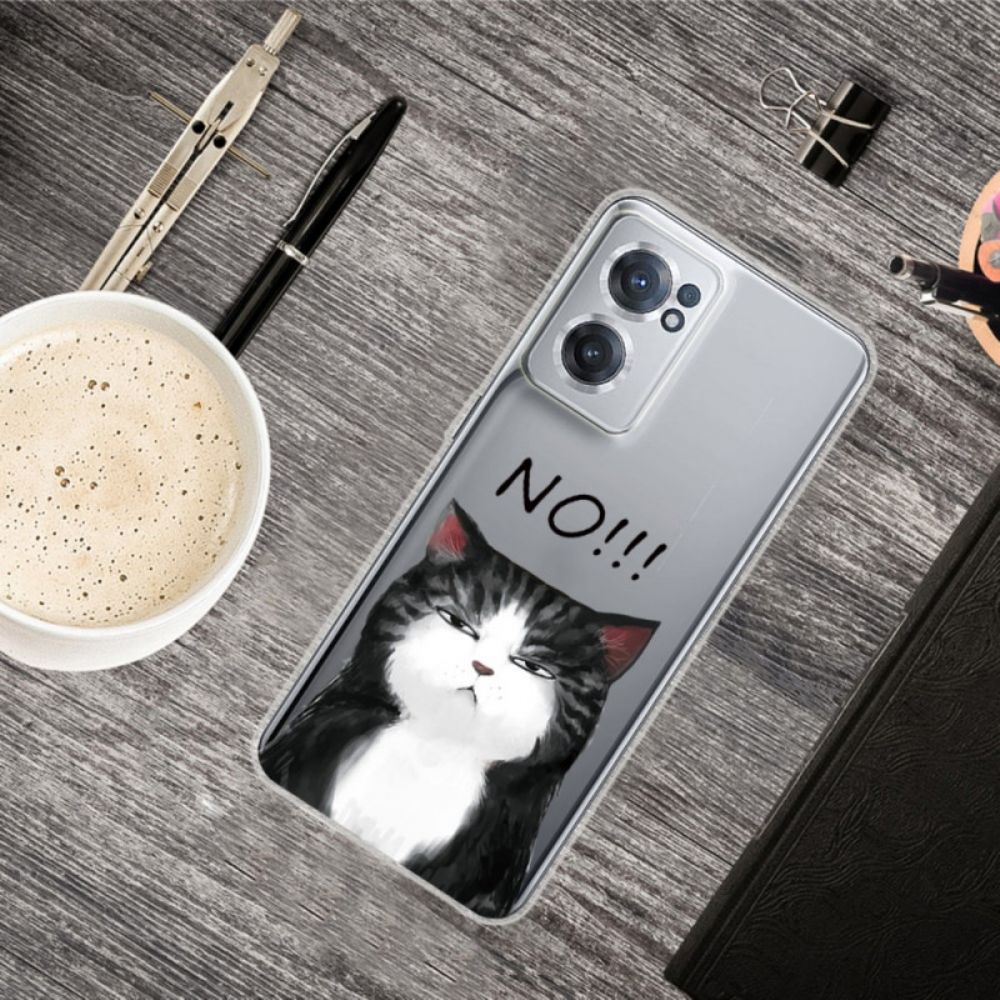 Handyhülle Für OnePlus Nord CE 2 5G Mürrische Katze