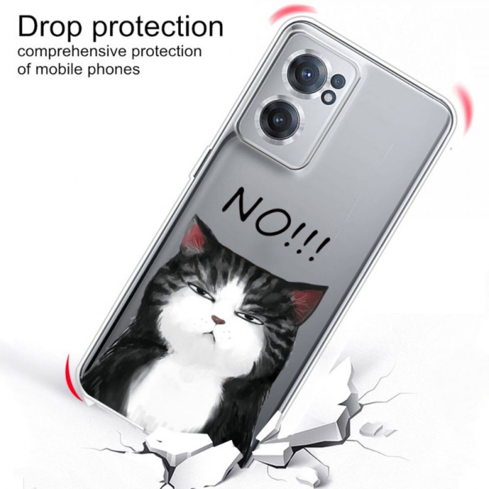 Handyhülle Für OnePlus Nord CE 2 5G Mürrische Katze