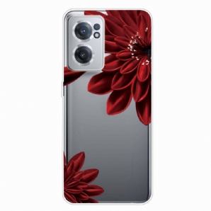 Handyhülle Für OnePlus Nord CE 2 5G Scharlachrote Blume