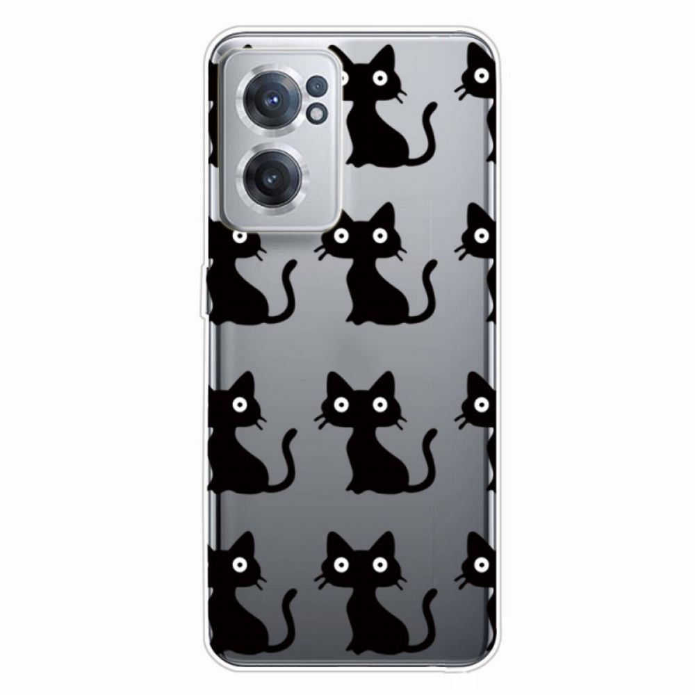 Handyhülle Für OnePlus Nord CE 2 5G Schwarze Katzen