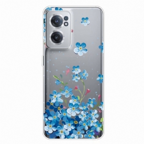 Hülle Für OnePlus Nord CE 2 5G Blaue Blumen