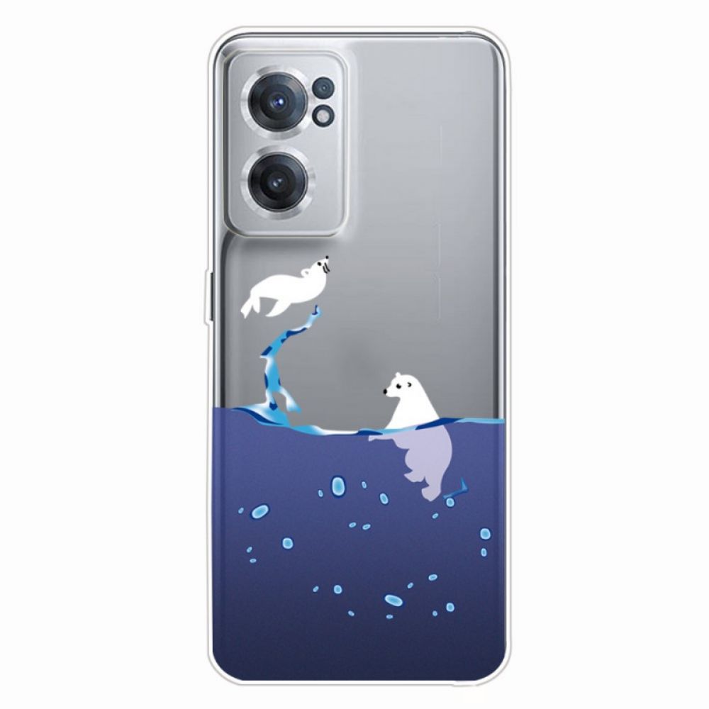 Hülle Für OnePlus Nord CE 2 5G Eisbären