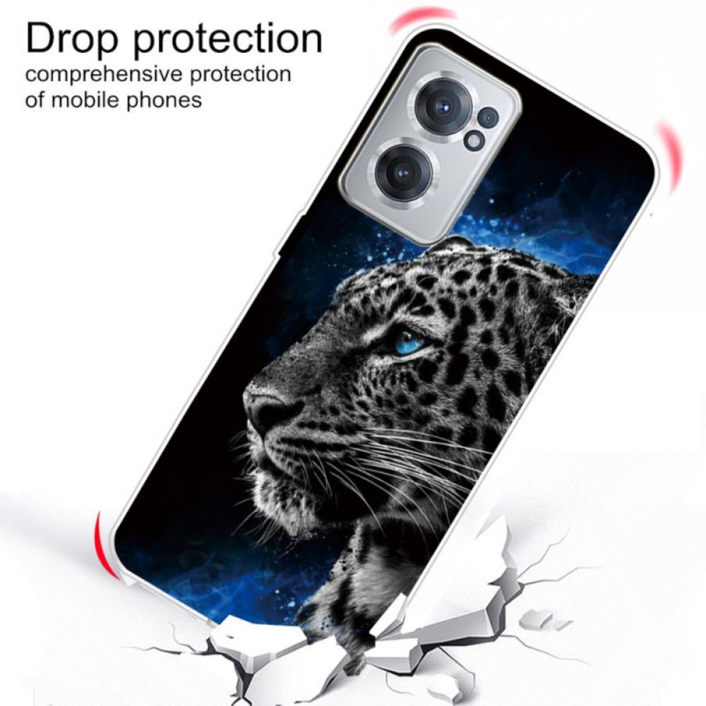 Hülle Für OnePlus Nord CE 2 5G Nachtaktiver Leopard